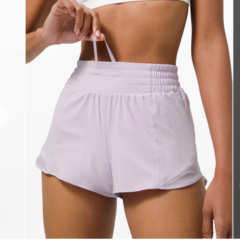 Lululemon lavender dew HR hotty hots 2.5”